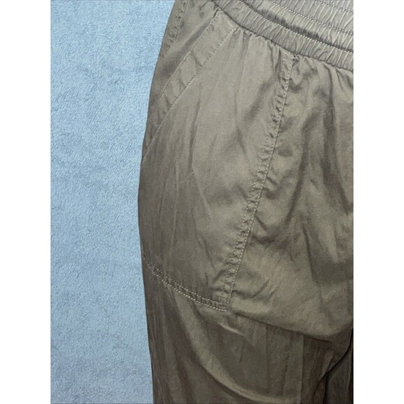 A New Day Women’s XXL Olive Green Lyocell Cotton Jogger Pants Casual Minimalist - Picture 8 of 10